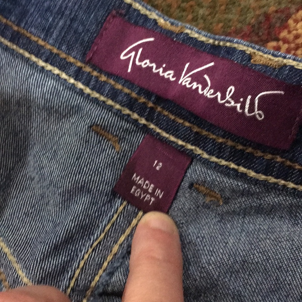 Gloria Vanderbilt Jeans size 12 - Picture 3 of 5